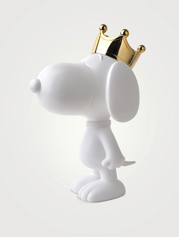 Small Snoopy Crown Figurine