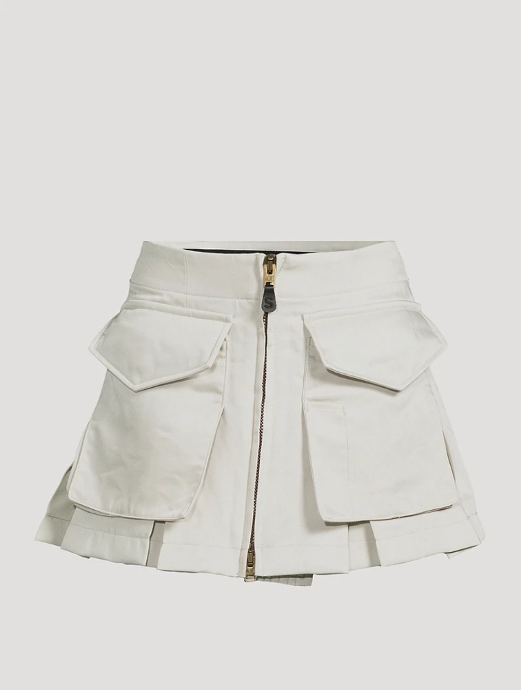 Sacai x Spiewak Cargo Mini Skirt