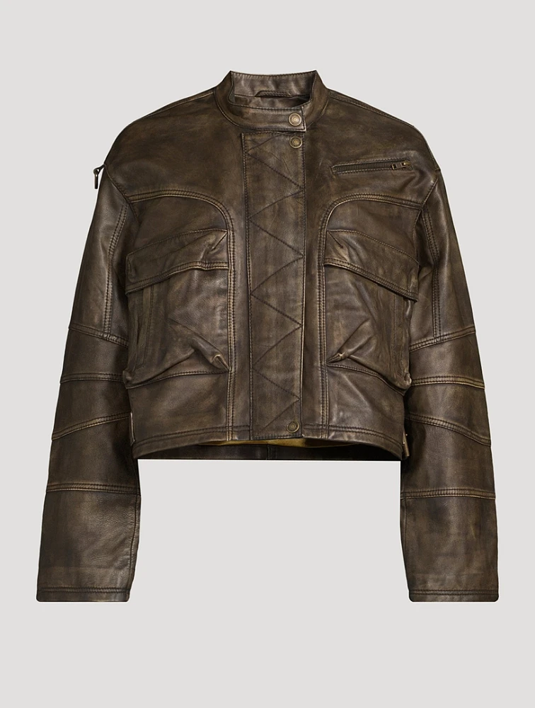 Adrienne Leather Jacket