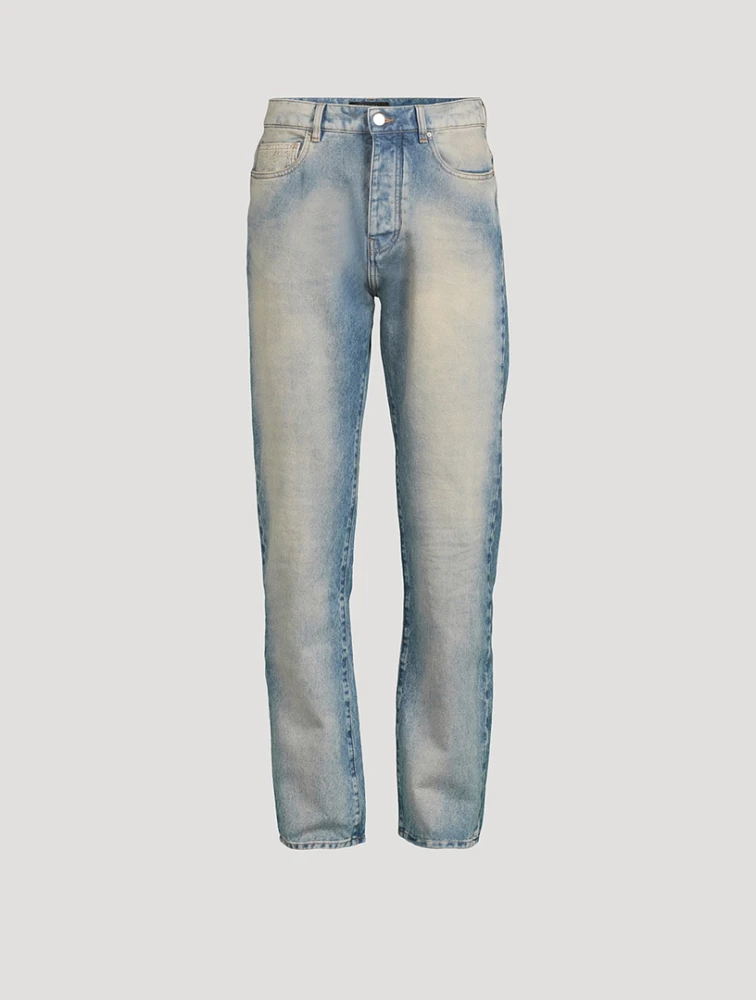 MA Quad Cuff Straight Jeans