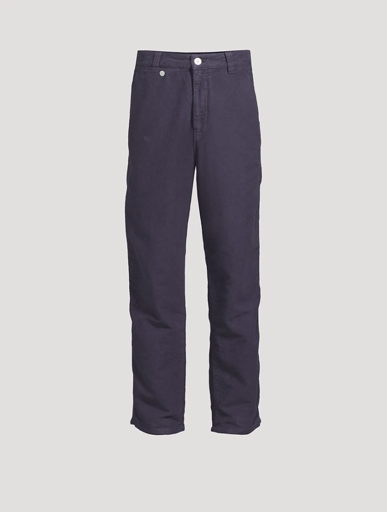 Marina Cotton Moleskin Chino Pants