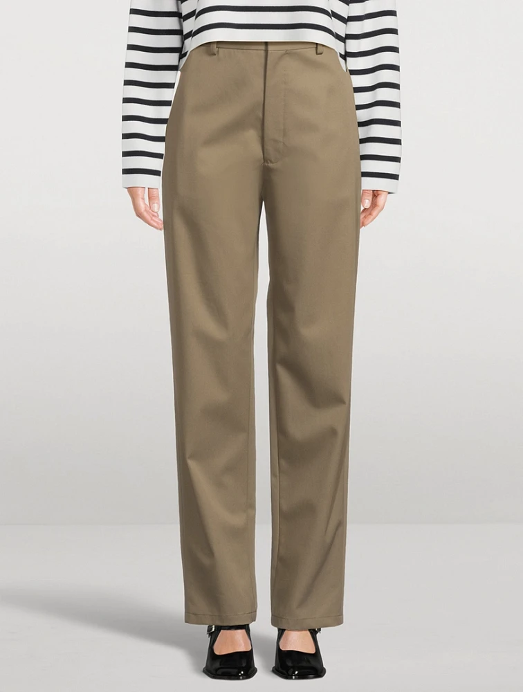 Wide-Leg Trousers