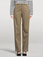 Wide-Leg Trousers