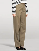 Wide-Leg Trousers