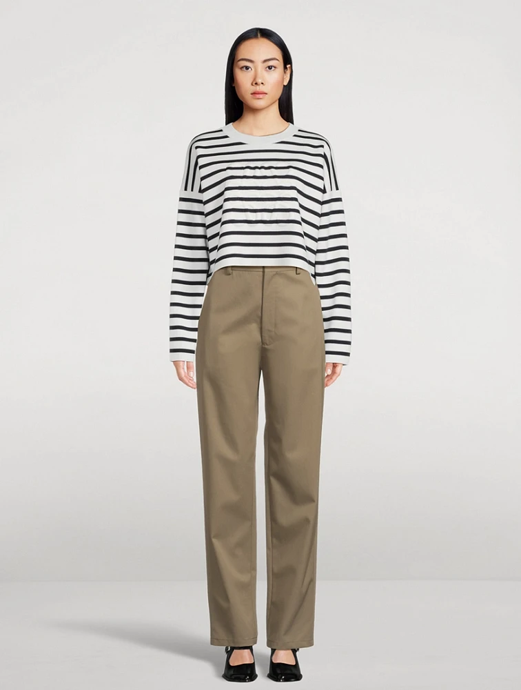 Wide-Leg Trousers