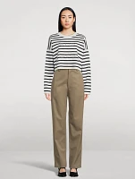 Wide-Leg Trousers