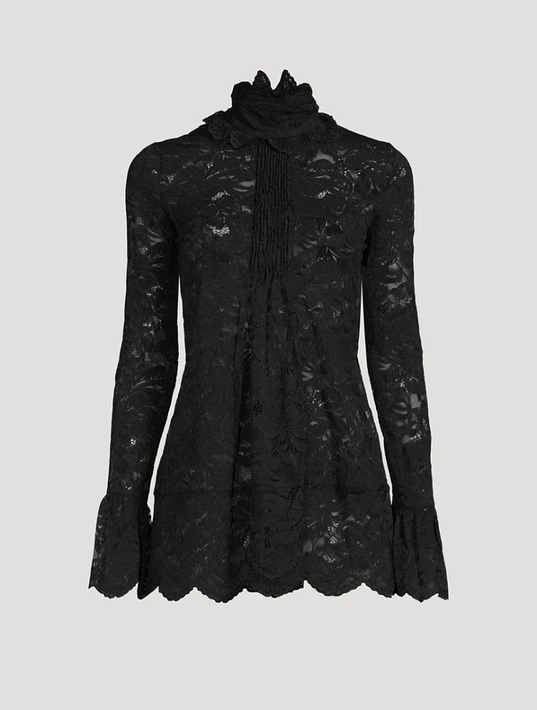Stretch Lace Blouse