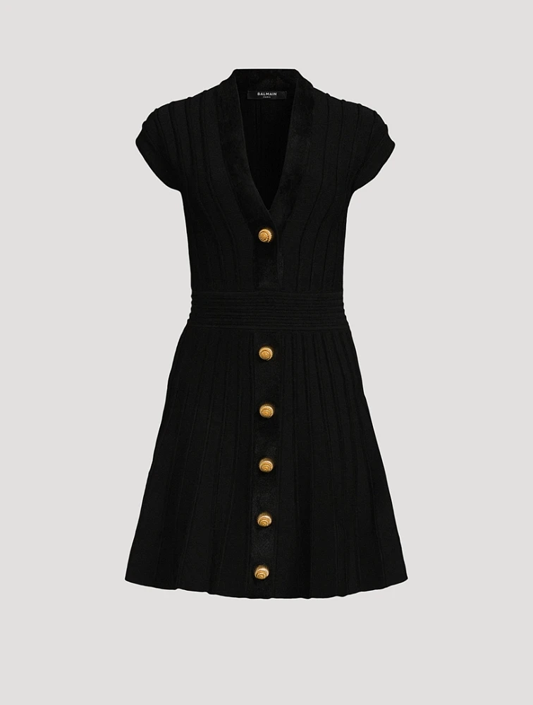 Velvet Mini Dress