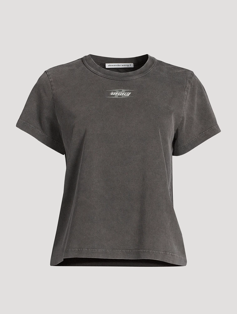 Blade-Logo Shrunken T-Shirt