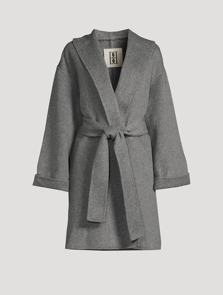 Trullas Belted Wool Coat
