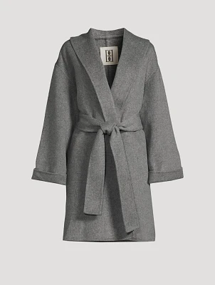 Trullas Belted Wool Coat