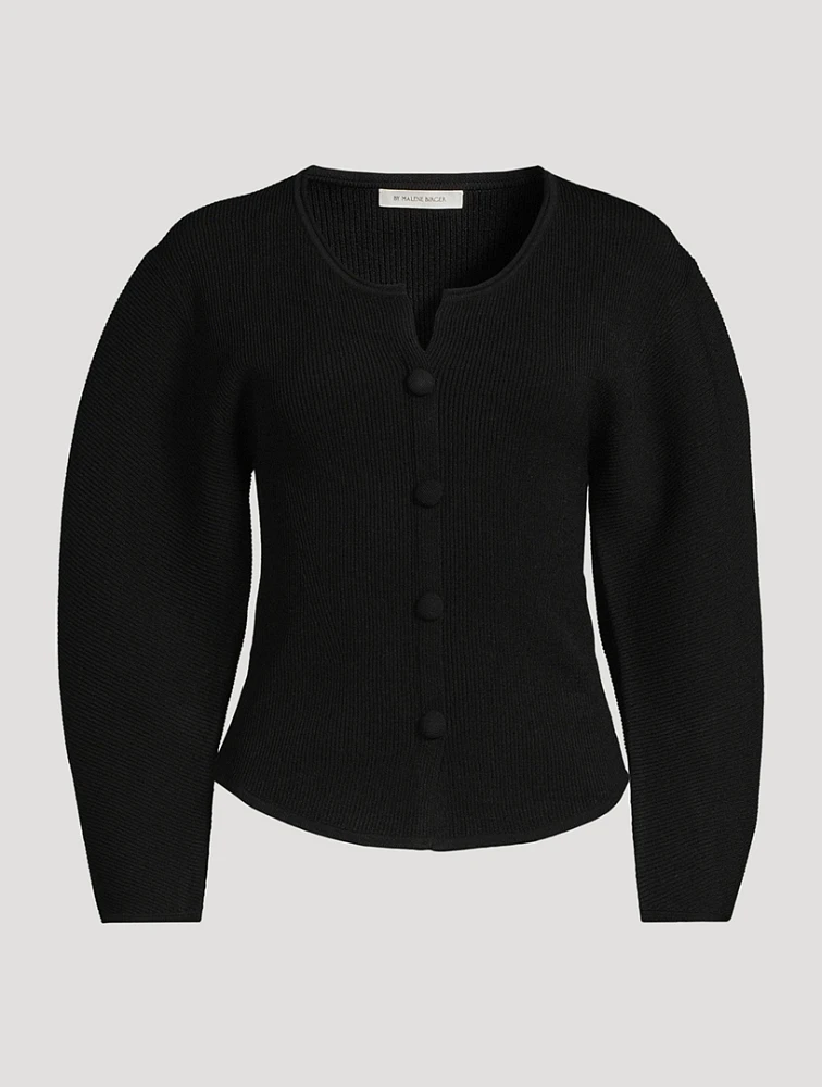 Francinas Rib-Knit Cardigan
