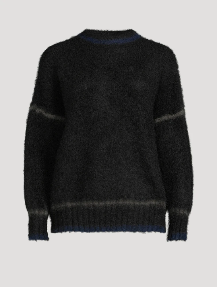 Contrast Seam Sweater