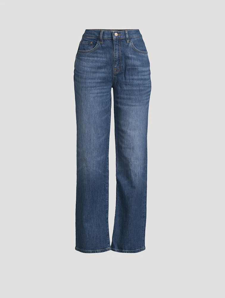Ms. Keaton High-Rise Wide-Leg Jeans