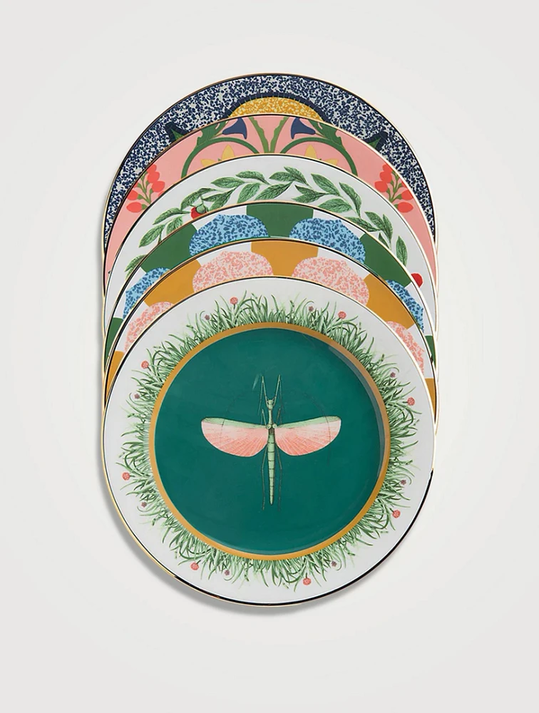 Set Of Six Dessert Plates