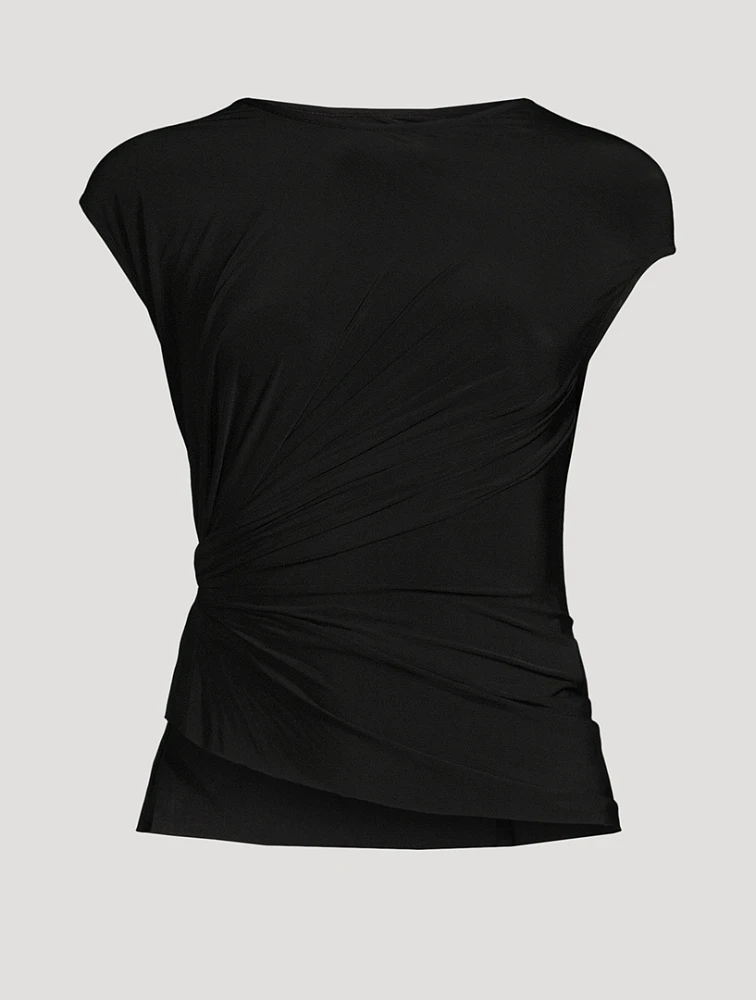 Twisted Jersey T-Shirt
