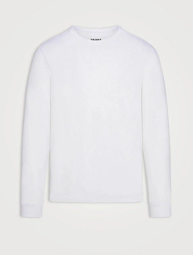 SKIMS Cotton Classic Long-Sleeve T-Shirt