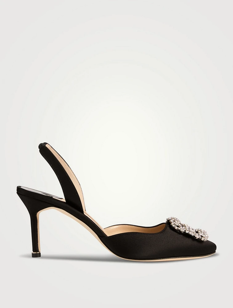 Hangisli Satin Slingback Pumps