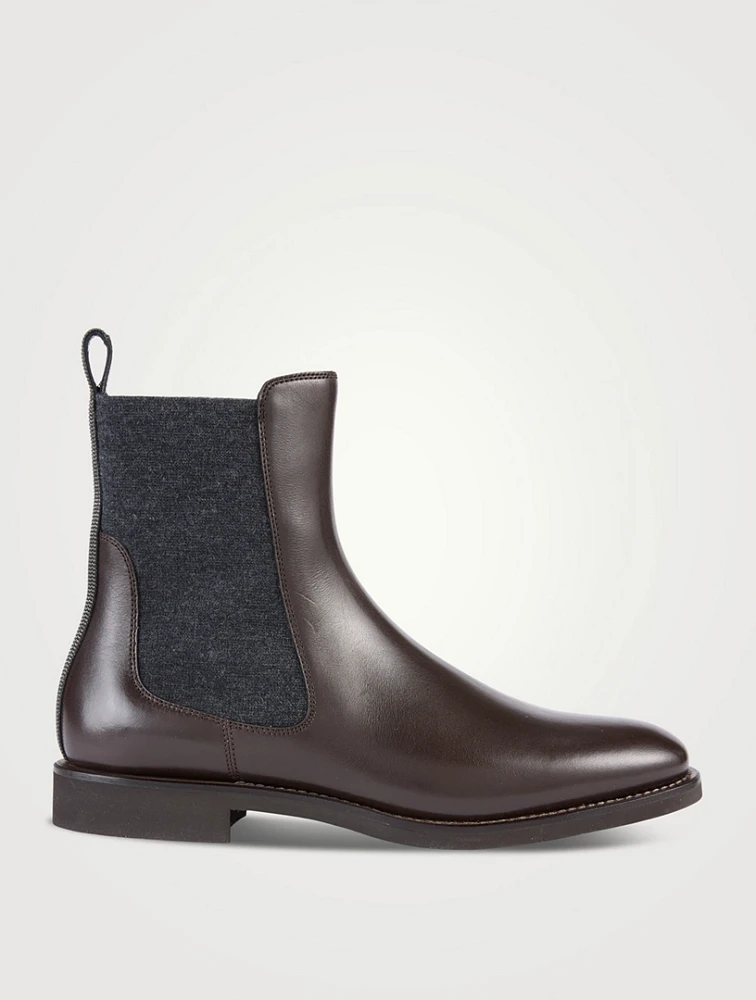 Leather Chelsea Boots