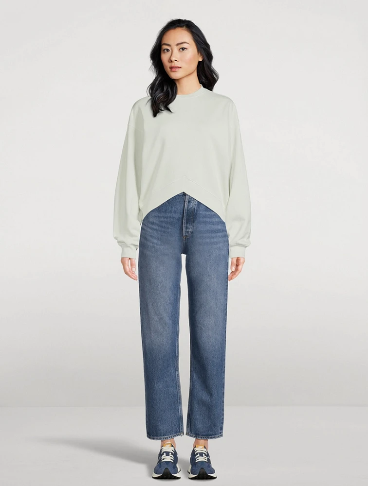 90s Pinch Waist Straight Jeans