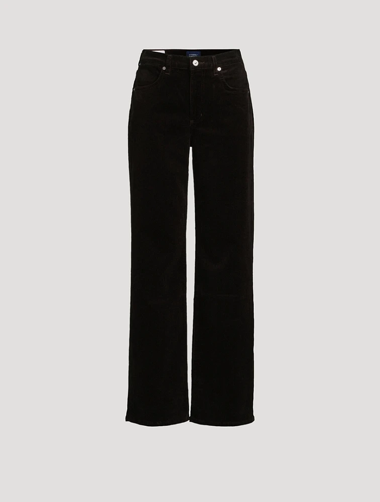 Annina Wide-Leg Corduroy Trousers