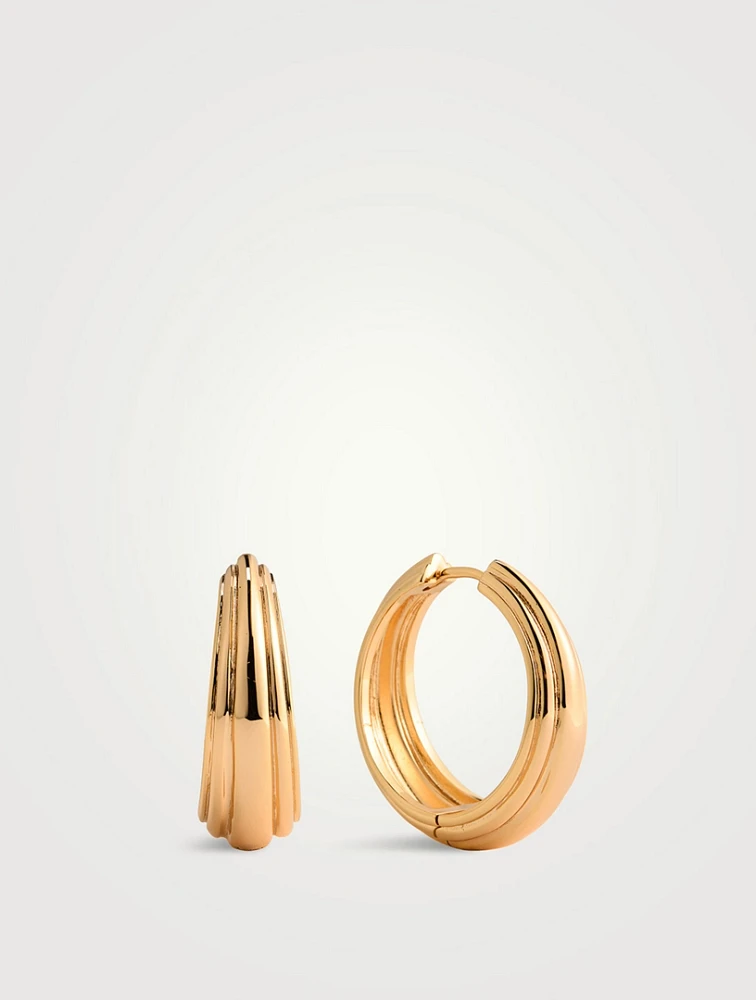 Mini Cleo Huggie Hoop Earrings