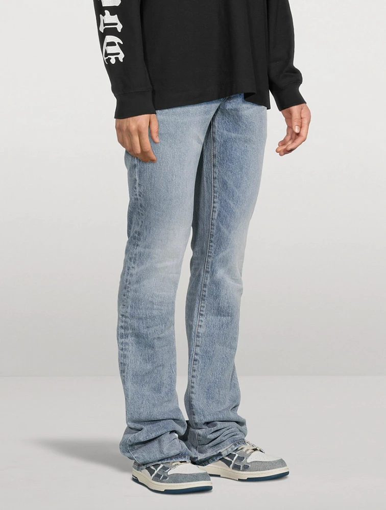 P072 Super Stack Flare Jeans