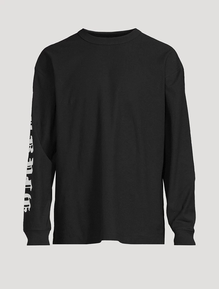 Textured Long-Sleeve T-Shirt