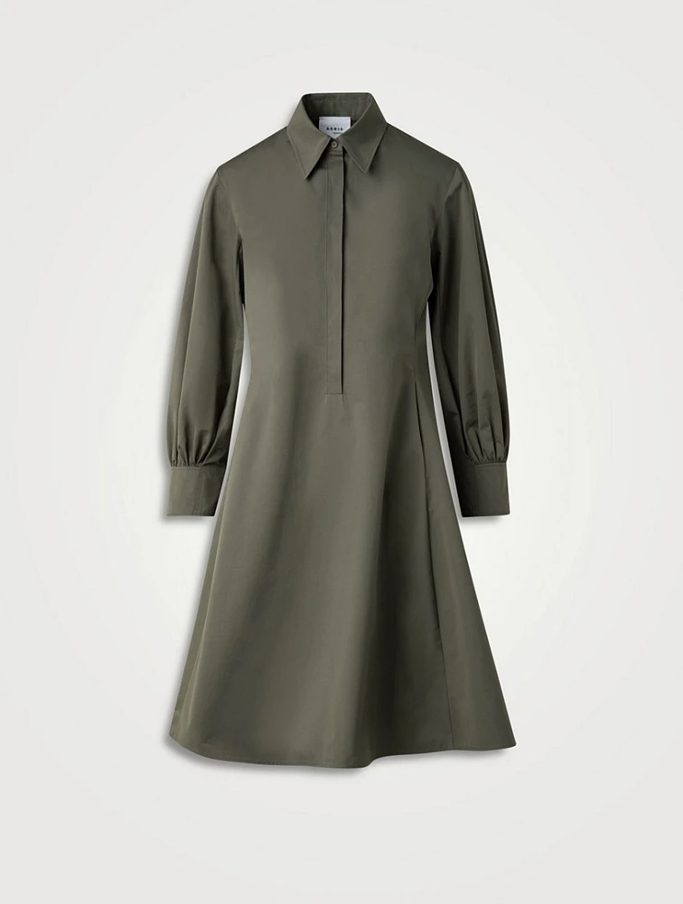 Poplin Shirt Dress
