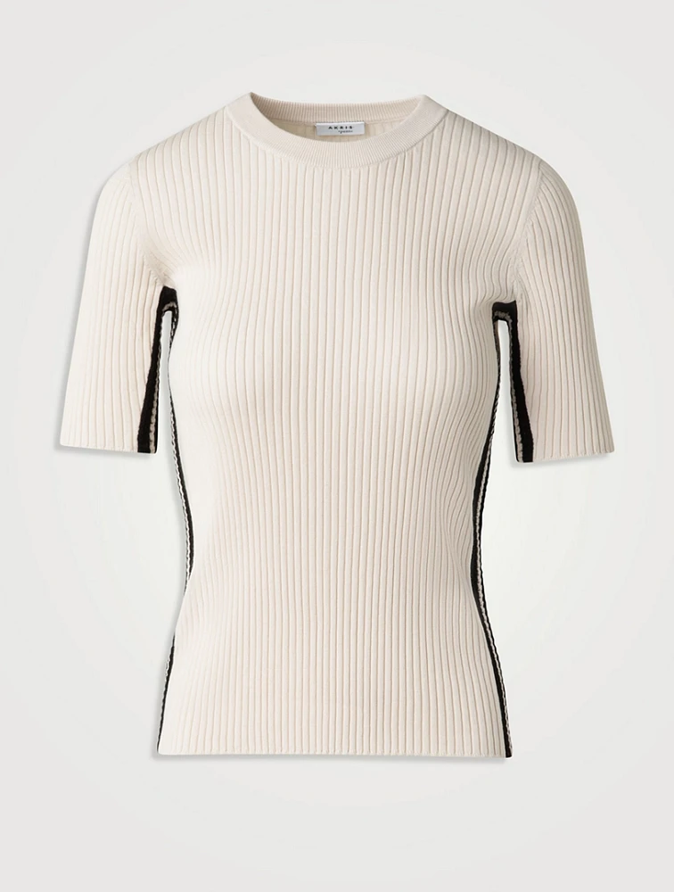 Rib-Knit Top