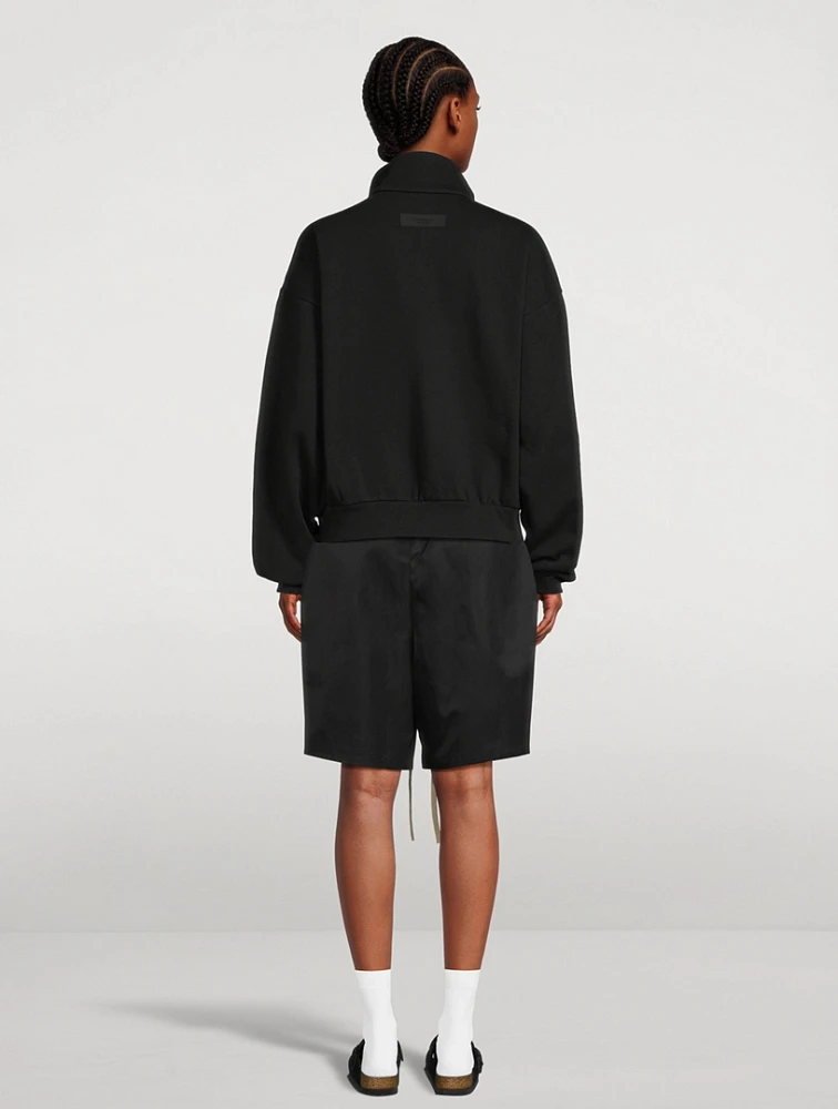 Textured Nylon Soccer Shorts