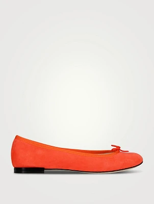 Cendrillon Suede Ballet Flats