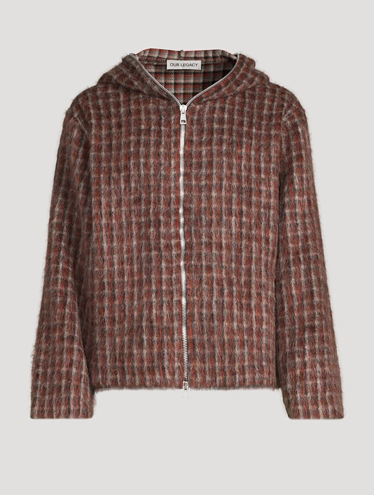 Check Zip Jacket