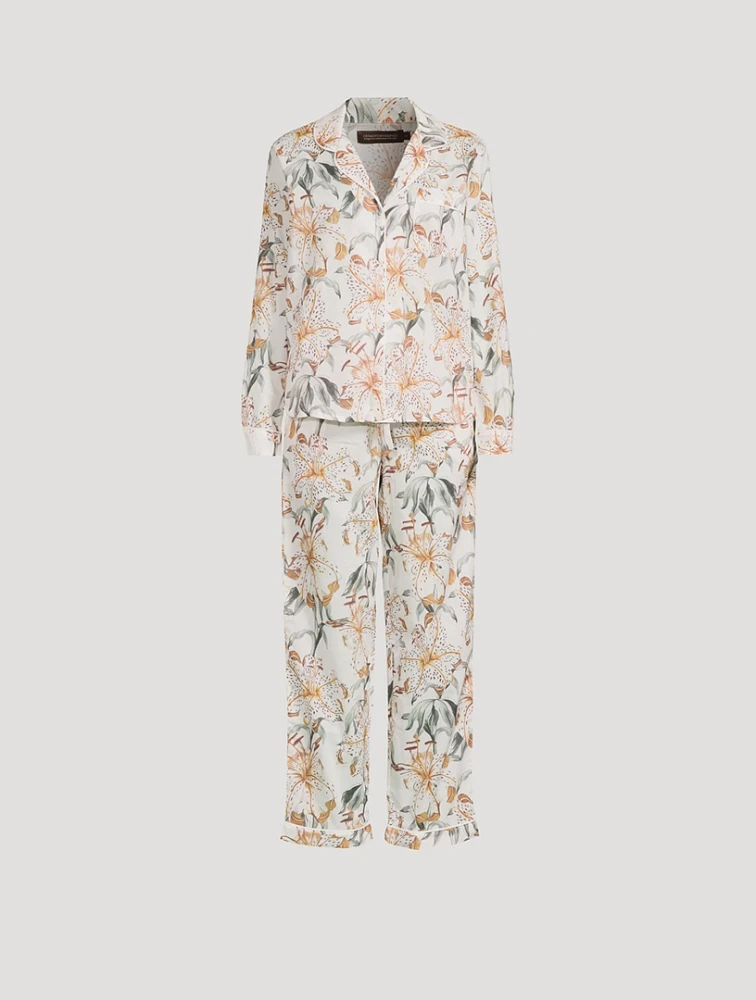 Lilium Long Pajama Set