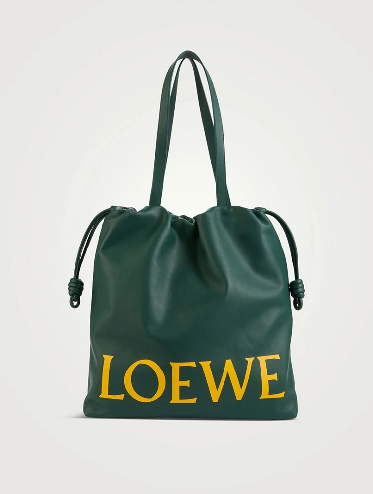 Flamenco Logo Leather Tote