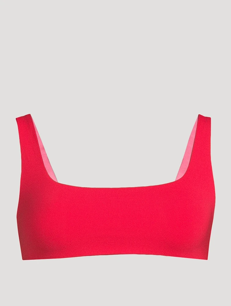 Quinn Crop Swim Top