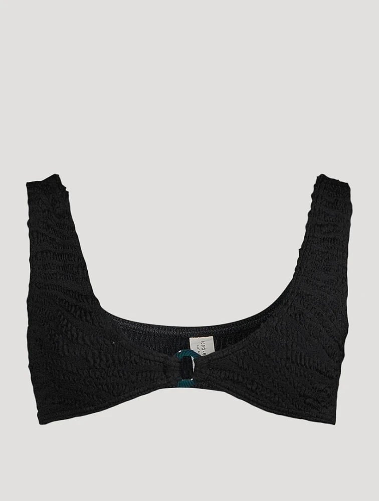 Ring Scout Crop Swim Top