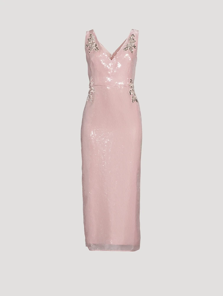 Sequin Sheath Dress