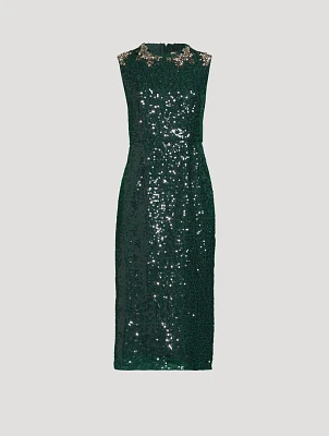 Sequin Sheath Dress