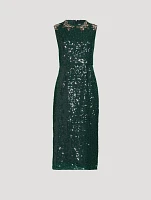 Sequin Sheath Dress