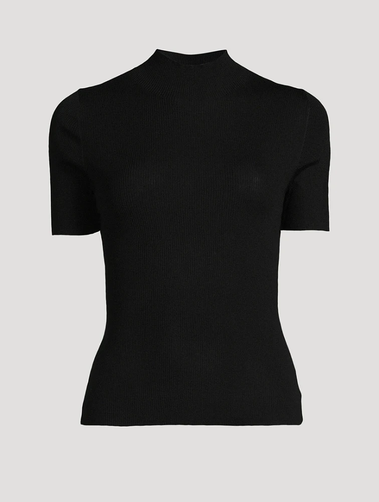Leenda Regal Wool Mockneck Sweater