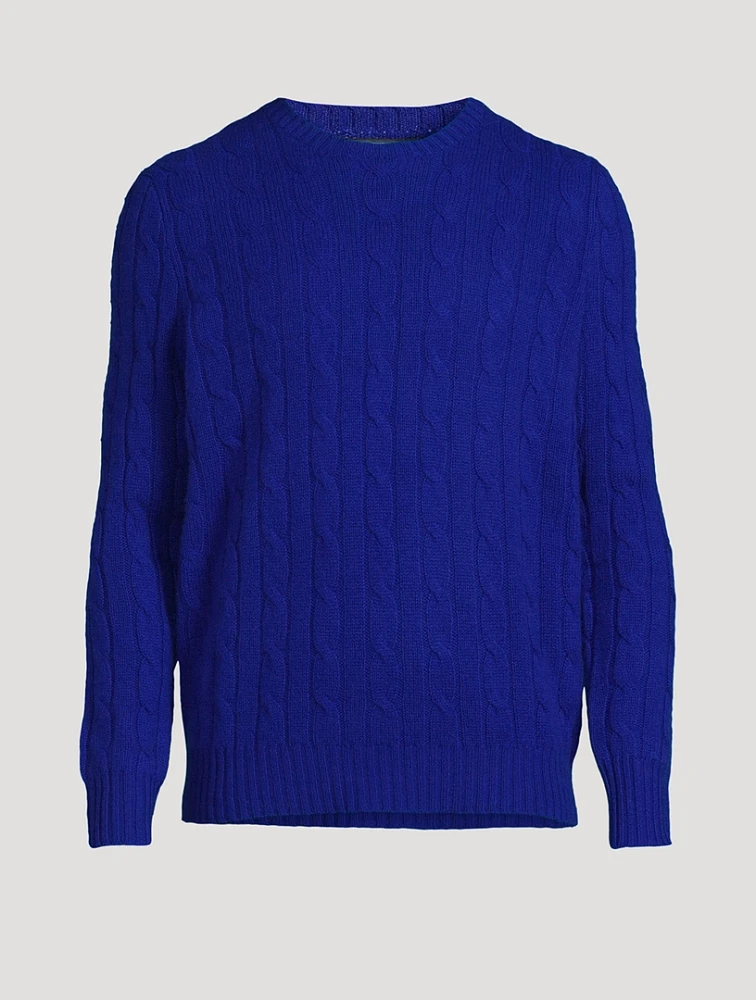 The Iconic Cable-Knit Cashmere Sweater