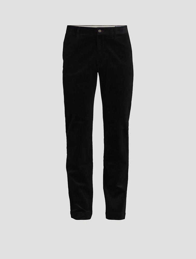 Corduroy Stretch Slim-Fit Pants