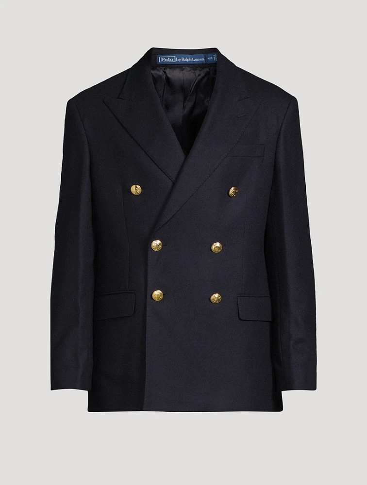 Polo Tailored Wool Flannel Sport Coat