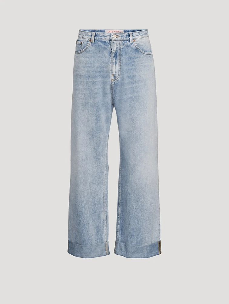 Wide-Leg Jeans