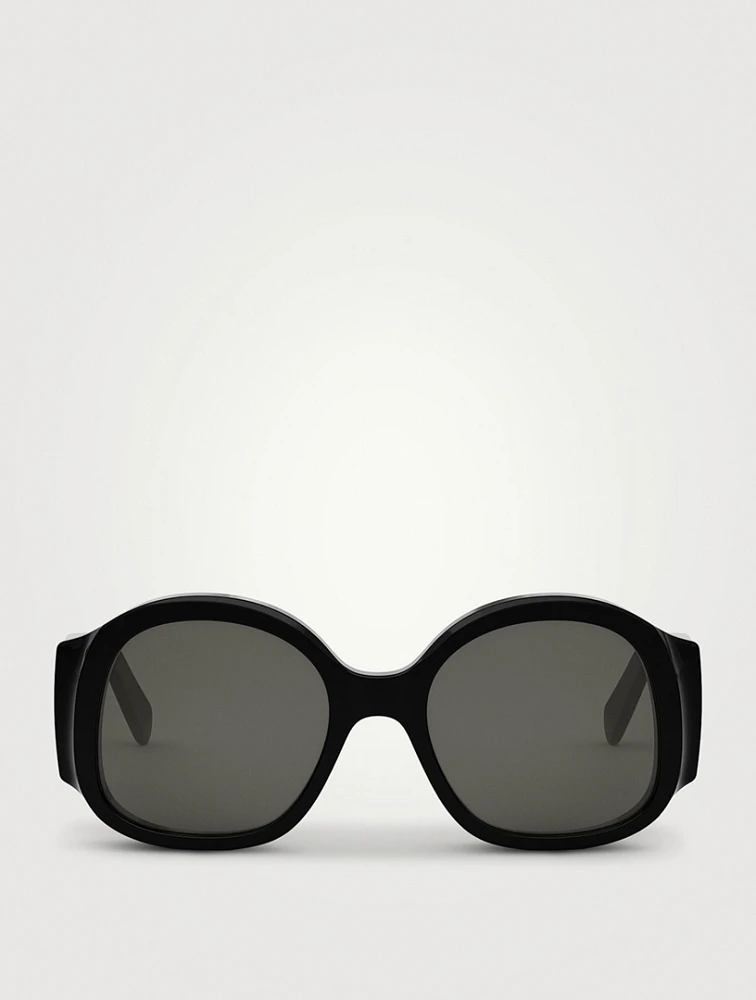 Maxi Triomphe Round Sunglasses