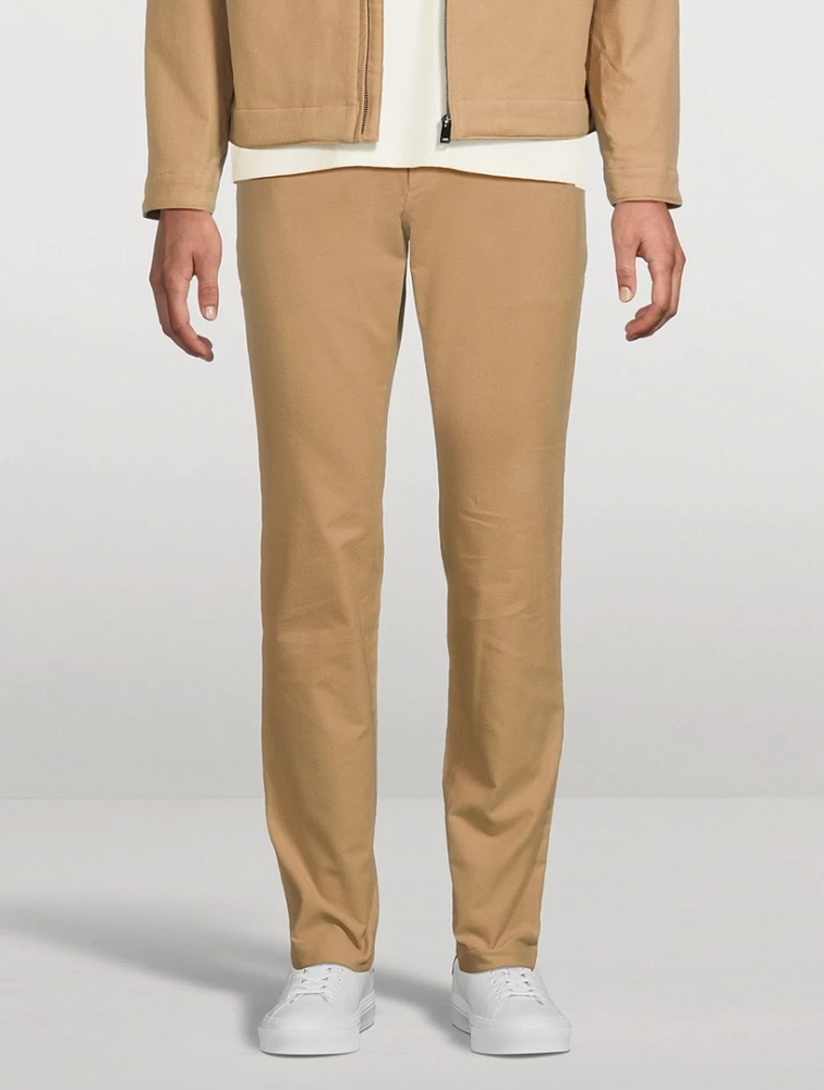 Zaine Slim Straight-Leg Pants