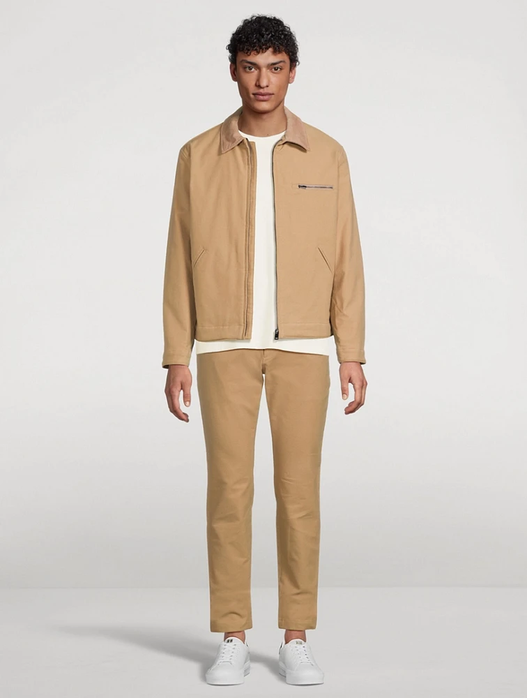 Zaine Slim Straight-Leg Pants