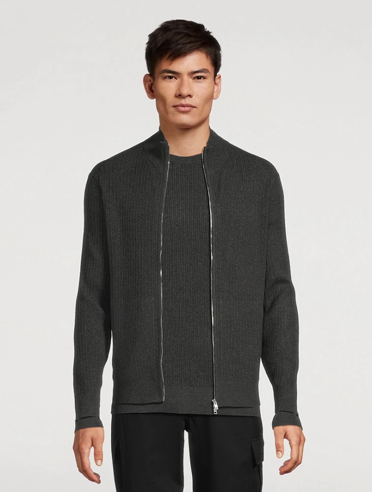 Riland Zip Cardigan