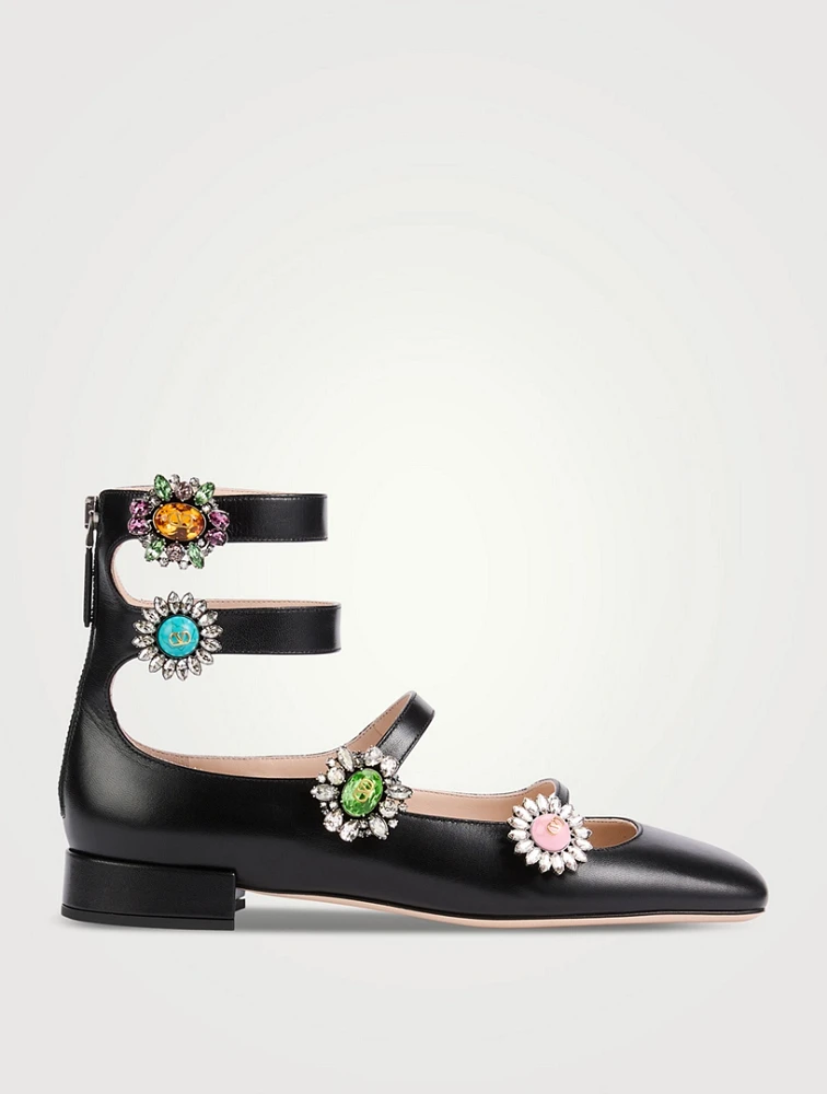 Preshoes Leather Gladiator Pumps